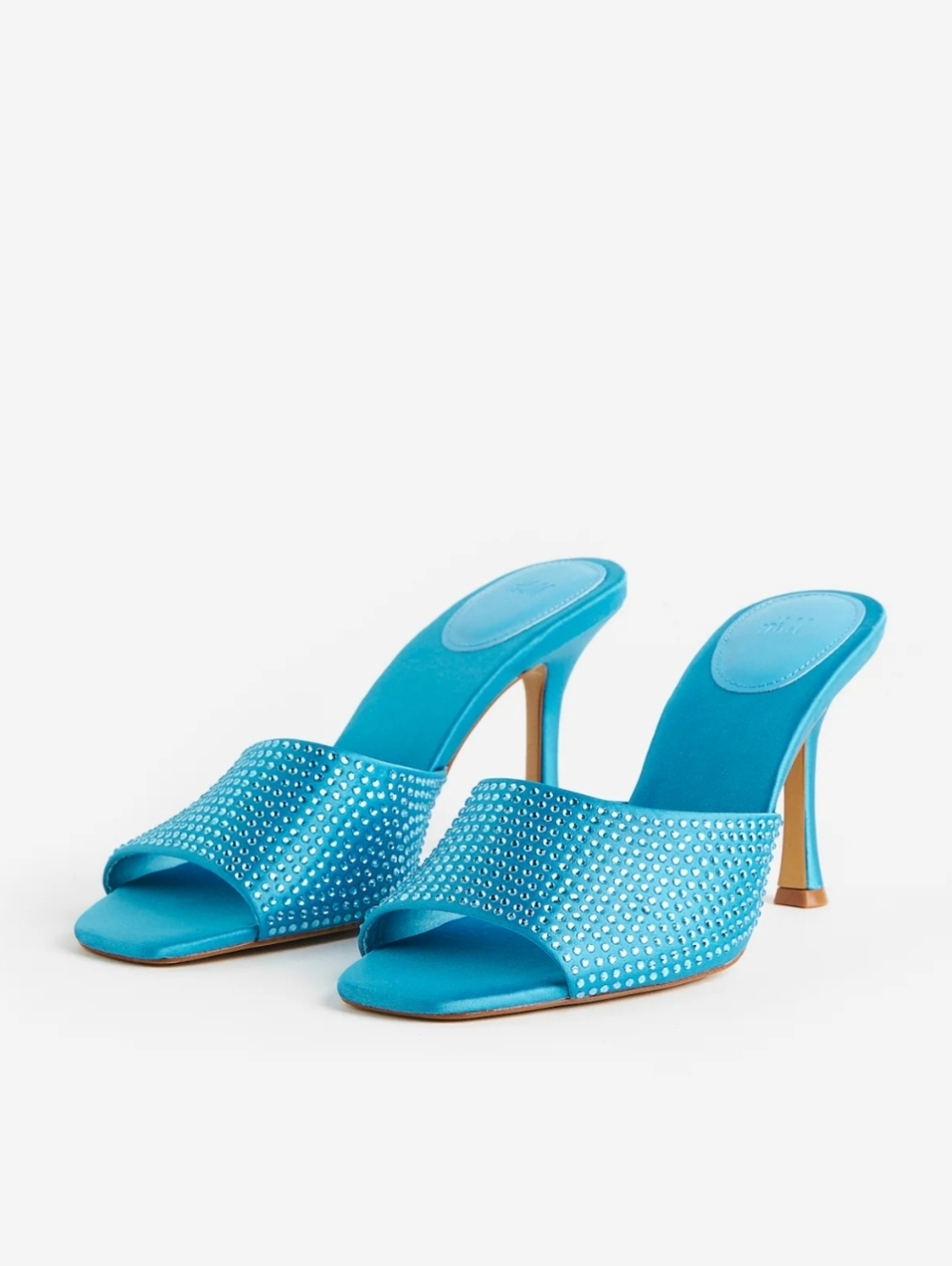 H&M Rhinestone-embellished mules